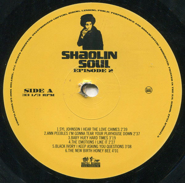 Various - Shaolin Soul (Episode 2) | Hostile Records (7243 8 48817 1 9) - 3