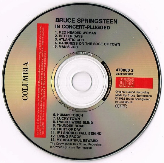 Bruce Springsteen - In Concert / MTV Plugged | Columbia (473860 2) - 2