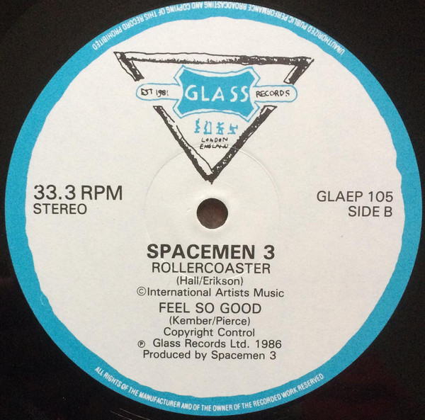 Spacemen 3 - Walkin' With Jesus | Glass Records (GLAEP 105) - 4