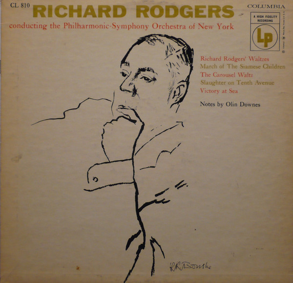 Richard Rodgers Conducting The Philharmonic-Symphony Orchestra Of New York - Richard Rodgers Conducting The Philharmonic-Symphony Orchestra Of New York | Columbia (CL 810) - main Richard Rodgers Conducting The Philharmonic-Symphony Orchestra Of New York - Richard Rodgers Conducting The Philharmonic-Symphony Orchestra Of New York | Columbia (CL 810) - main