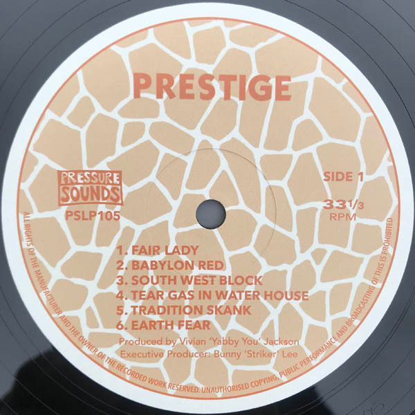 The Prophets - King Tubby's Prophecies Of Dub | Prestige (PSLP105) - 3 The Prophets - King Tubby's Prophecies Of Dub | Prestige (PSLP105) - 3