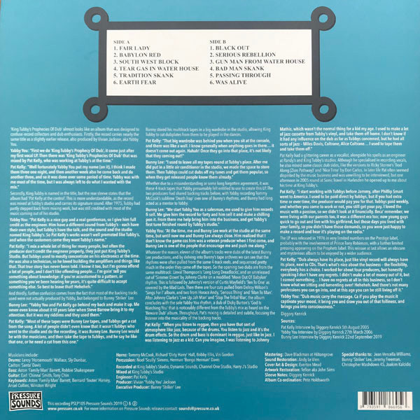 The Prophets - King Tubby's Prophecies Of Dub | Prestige (PSLP105) - 2 The Prophets - King Tubby's Prophecies Of Dub | Prestige (PSLP105) - 2