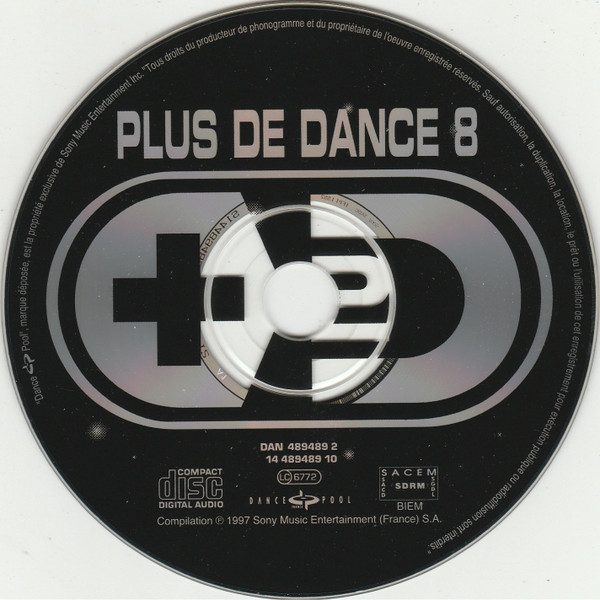 Various - Plus De Dance 8 | Dance Pool (DAN 489489 2)