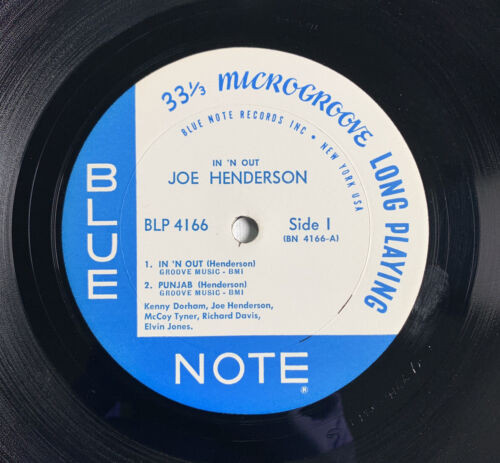 Joe Henderson - In 'N Out | Blue Note (BLP 4166) - 3