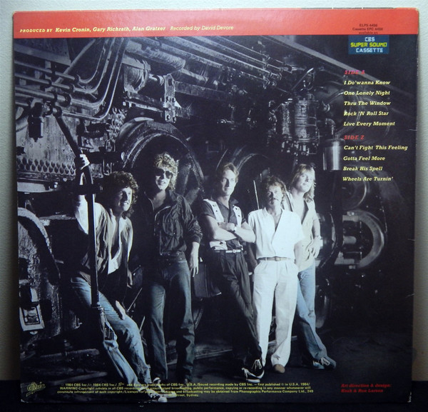REO Speedwagon - Wheels Are Turnin' | Epic (ELPS 4456) - 2 REO Speedwagon - Wheels Are Turnin' | Epic (ELPS 4456) - 2