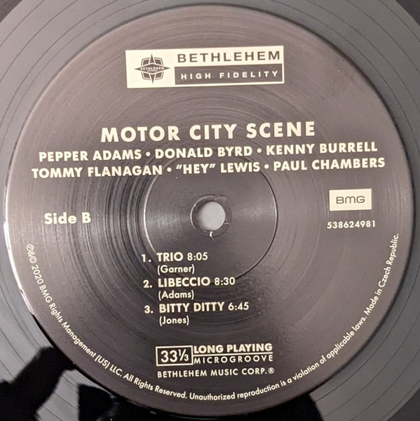 Pepper Adams , Donald Byrd - Motor City Scene | Bethlehem Records (538624981) - 3 Pepper Adams , Donald Byrd - Motor City Scene | Bethlehem Records (538624981) - 3