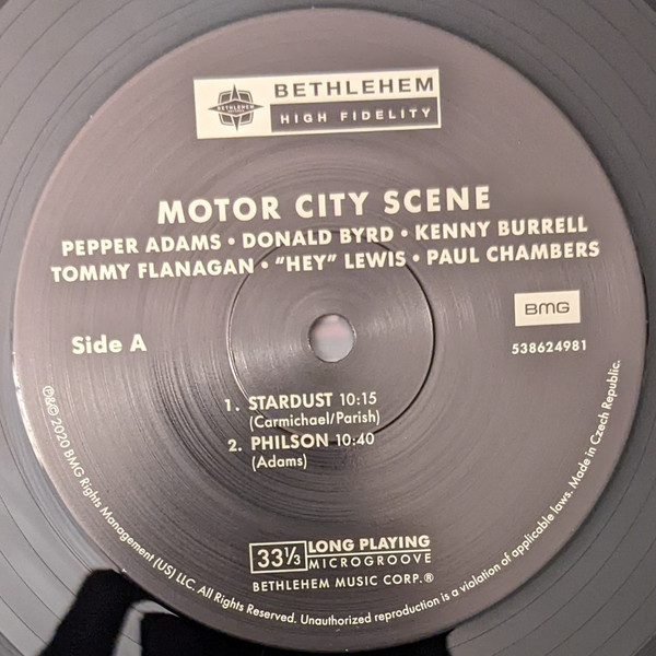 Pepper Adams , Donald Byrd - Motor City Scene | Bethlehem Records (538624981) - 2 Pepper Adams , Donald Byrd - Motor City Scene | Bethlehem Records (538624981) - 2