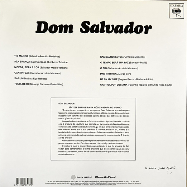 Dom Salvador - Dom Salvador | Music On Vinyl (MOVLP3686) - 2 Dom Salvador - Dom Salvador | Music On Vinyl (MOVLP3686) - 2