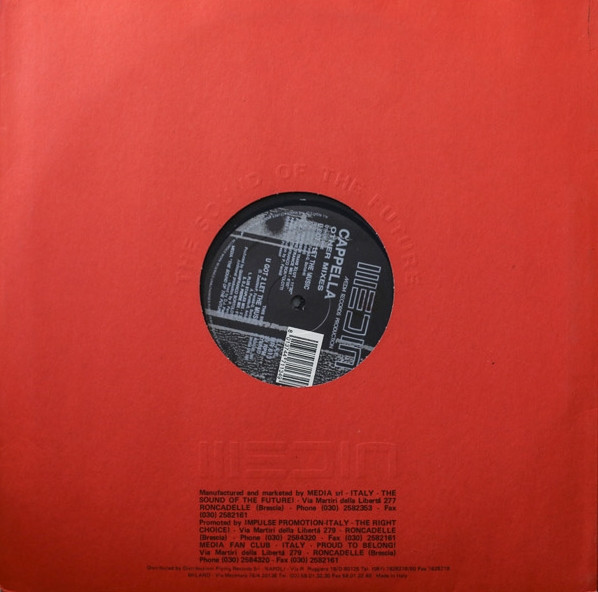 Cappella - U Got 2 Let The Music | Media Records (MR 612) - 2