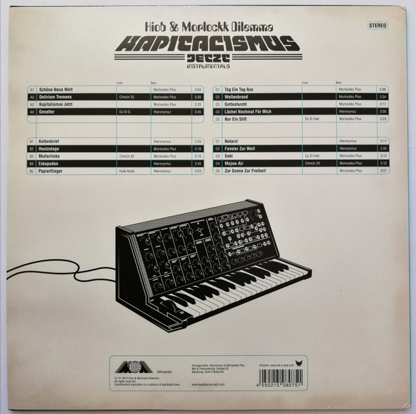 Hiob & Morlockk Dilemma - Kapitalismus Jetzt Instrumentals | Mofo Airlines (MAFlight002) - 2