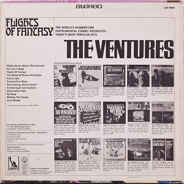 The Ventures - Flights Of Fantasy | Liberty (LST-8055) - 2 The Ventures - Flights Of Fantasy | Liberty (LST-8055) - 2