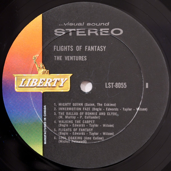 The Ventures - Flights Of Fantasy | Liberty (LST-8055) - 3 The Ventures - Flights Of Fantasy | Liberty (LST-8055) - 3