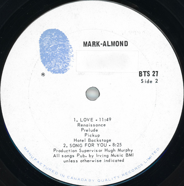 Mark-Almond - Mark-Almond | Blue Thumb Records (BTS 27) - 4