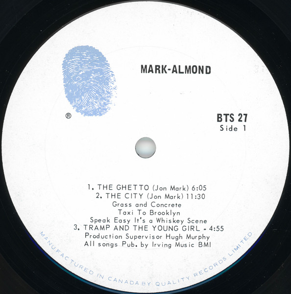 Mark-Almond - Mark-Almond | Blue Thumb Records (BTS 27) - 3