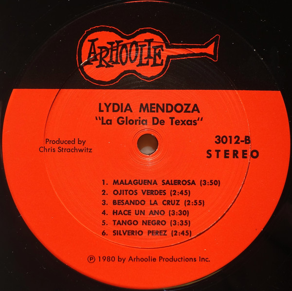 Lydia Mendoza - La Gloria De Texas | Arhoolie Records (3012) - 4 Lydia Mendoza - La Gloria De Texas | Arhoolie Records (3012) - 4