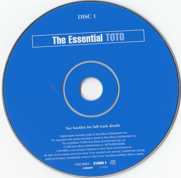 Toto - The Essential Toto | Columbia (518609 2) - 3