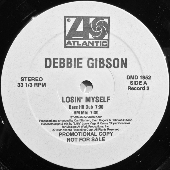 Debbie Gibson - Losin' Myself | Atlantic (DMD 1952) - 2