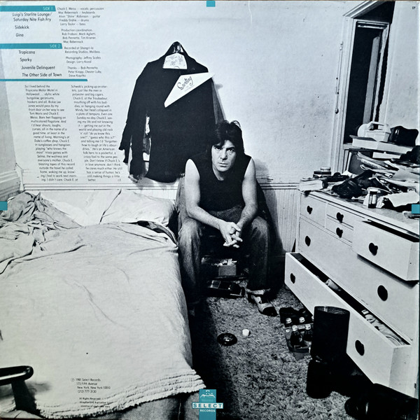 Chuck E. Weiss - The Other Side Of Town | Select Records (SEL 21611) - 2