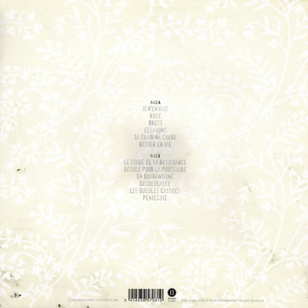 Miossec - 1964 | [PIAS] Le Label (PIAS L013LP) - 2