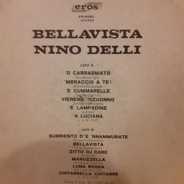Nino Delli - Bellavista | Eros (ER 6053) - 2 Nino Delli - Bellavista | Eros (ER 6053) - 2