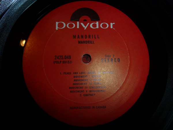Mandrill - Same - Mandrill | Polydor (2425 049) - 3