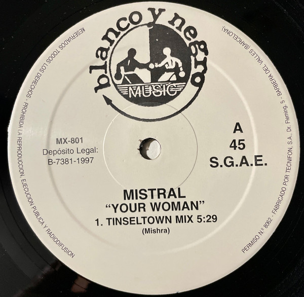 Mistral - Your Woman | Blanco Y Negro (MX-801) - 3