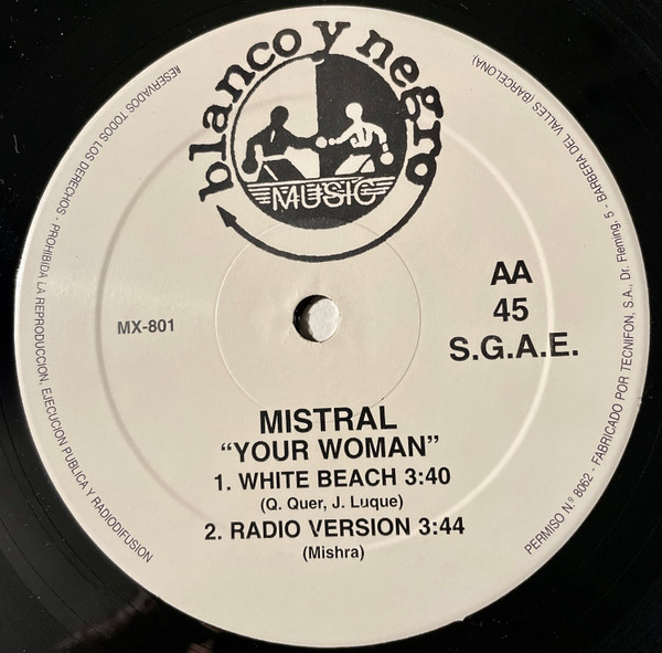 Mistral - Your Woman | Blanco Y Negro (MX-801) - 4