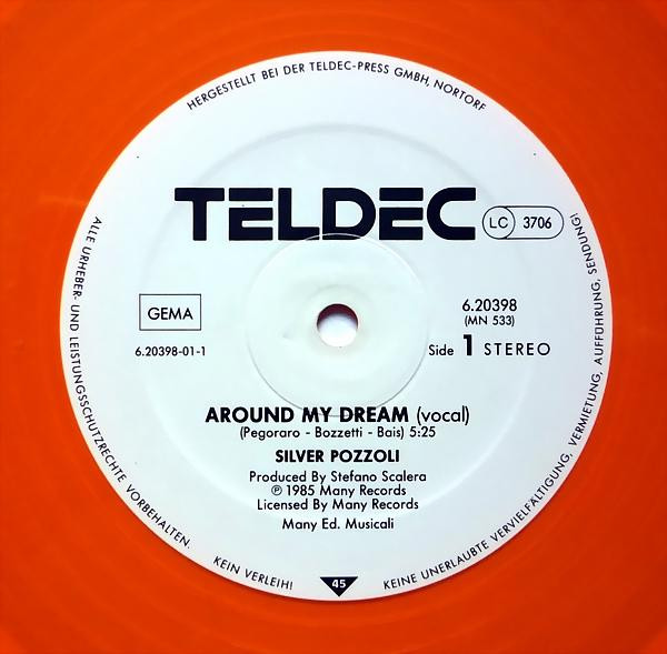 Silvio Pozzoli - Around My Dream | TELDEC (6.20398) - 4