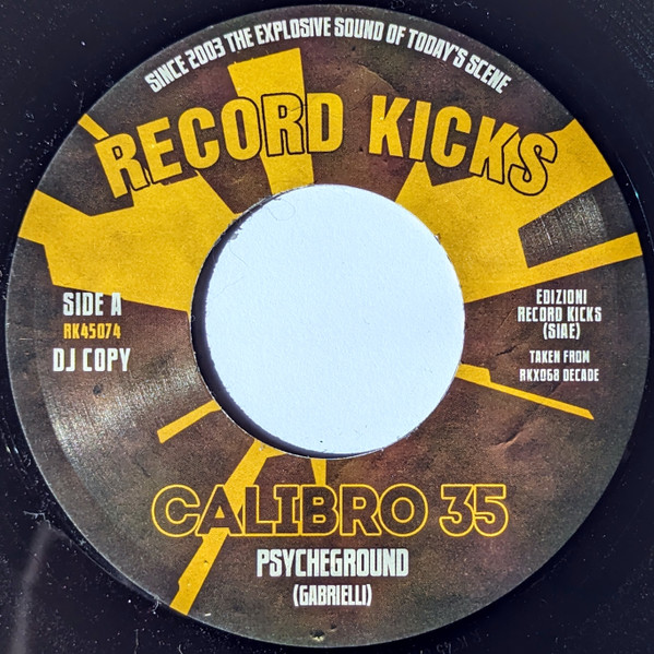 Calibro 35 - Psycheground | Record Kicks (RK45074)