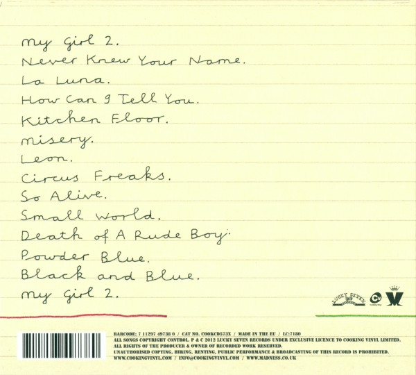 Madness - Oui Oui Si Si Ja Ja Da Da | Lucky Seven (COOKCD573X) - 2