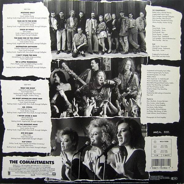 The Commitments - The Commitments (Music From The Original Motion Picture Soundtrack) | MCA Records (MCA 10286) - 2 The Commitments - The Commitments (Music From The Original Motion Picture Soundtrack) | MCA Records (MCA 10286) - 2