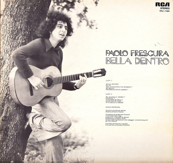 Paolo Frescura - Bella Dentro | RCA (TPL1-1144) - 2 Paolo Frescura - Bella Dentro | RCA (TPL1-1144) - 2