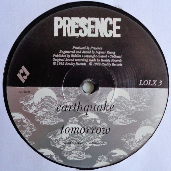 Presence - Act Of Faith | Reality Records (LOLX 3) - 4