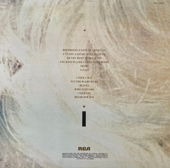 Eurythmics - Savage | RCA (SFL1 0163) - 2 Eurythmics - Savage | RCA (SFL1 0163) - 2