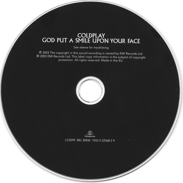 Coldplay - God Put A Smile Upon Your Face | Parlophone (7243 5 52568 2 9) - 4