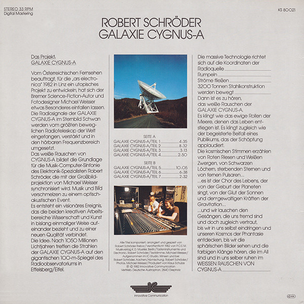 Robert Schröder - Galaxie Cygnus-A | Innovative Communication (KS 80.021) - 2 Robert Schröder - Galaxie Cygnus-A | Innovative Communication (KS 80.021) - 2