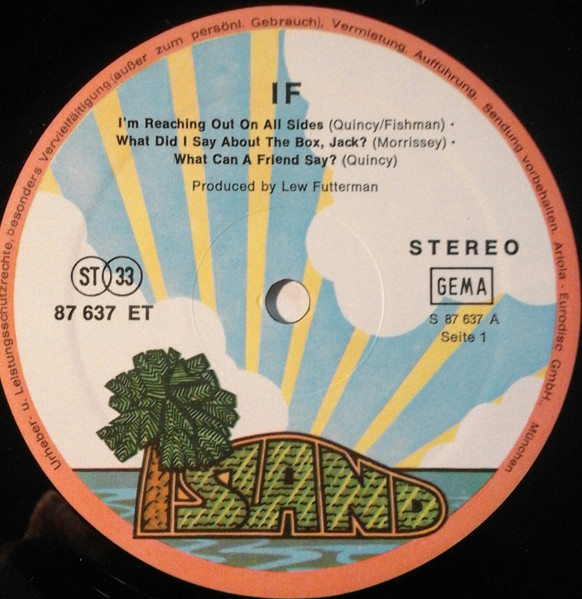 If - If | Island Records (87 637 ET) - 3 If - If | Island Records (87 637 ET) - 3
