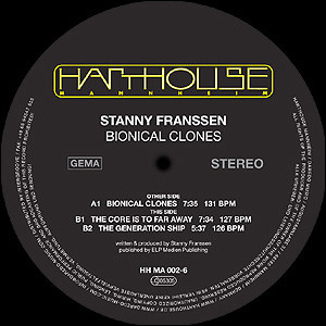 Stanny Franssen - Bionical Clones | Harthouse Mannheim (HH MA 002-6) - main Stanny Franssen - Bionical Clones | Harthouse Mannheim (HH MA 002-6) - main