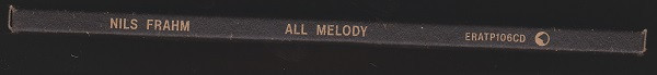 Nils Frahm - All Melody | Erased Tapes Records (ERATP106CD) - 3