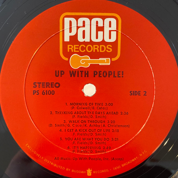 Up With People - Up With People | Pace Records (PS 6100) - 3