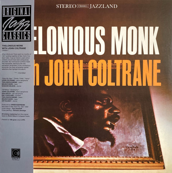 Thelonious Monk With John Coltrane - Thelonious Monk With John Coltrane | Jazzland (CR00611)