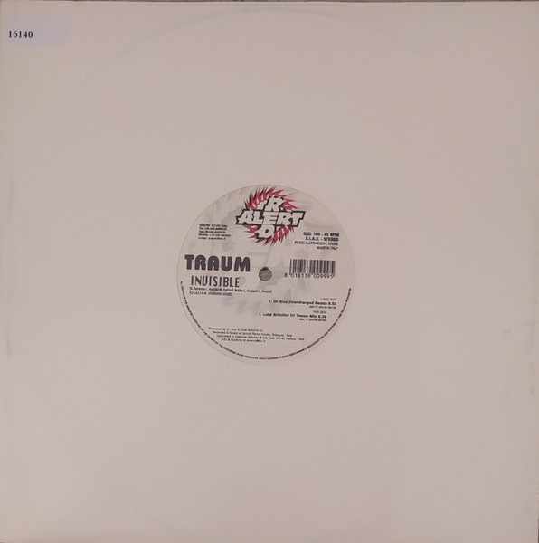 Traum - Invisible | Red Alert (RED 180) - 3