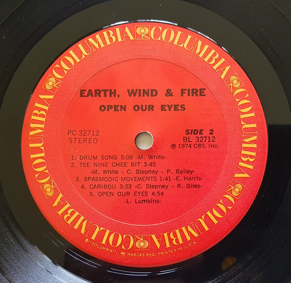 Earth, Wind & Fire - Open Our Eyes | Columbia (32712) - 3