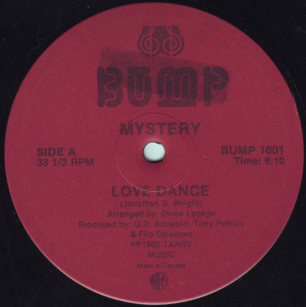 Mystery - Love Dance | Bump (BUMP 1001) - 3