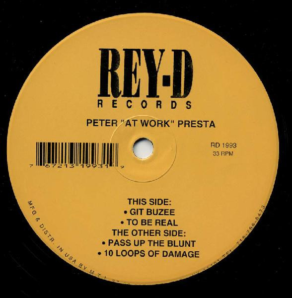 Peter Presta - The Loops Of Damage | Rey-D Records (RD 1993) - 2