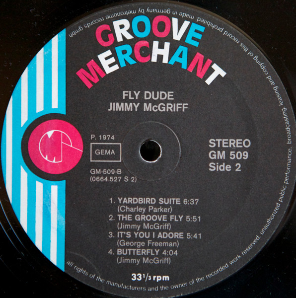 Jimmy McGriff - Fly Dude | Groove Merchant (GM 509) - 4 Jimmy McGriff - Fly Dude | Groove Merchant (GM 509) - 4