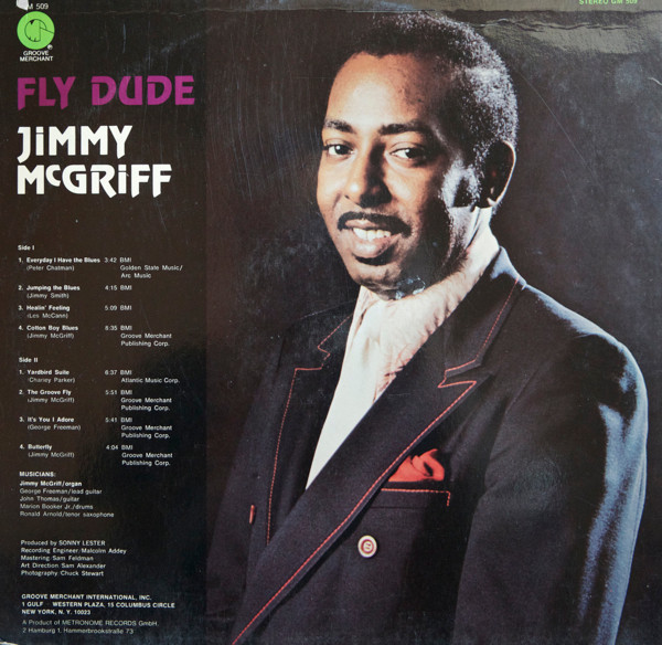 Jimmy McGriff - Fly Dude | Groove Merchant (GM 509) - 2 Jimmy McGriff - Fly Dude | Groove Merchant (GM 509) - 2