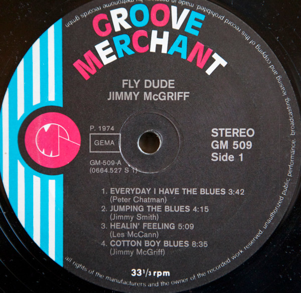 Jimmy McGriff - Fly Dude | Groove Merchant (GM 509) - 3 Jimmy McGriff - Fly Dude | Groove Merchant (GM 509) - 3