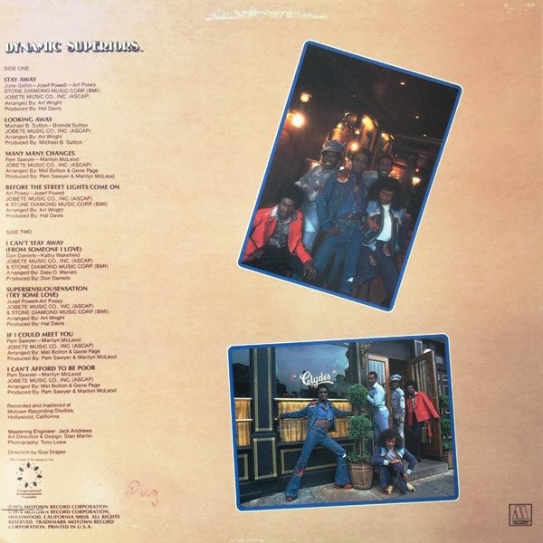 Dynamic Superiors - You Name It | Motown (M6-875S1) - 2 Dynamic Superiors - You Name It | Motown (M6-875S1) - 2
