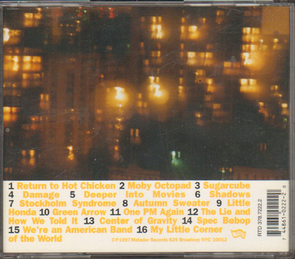 Yo La Tengo - I Can Hear The Heart Beating As One | Matador (OLE 222-2) - 2